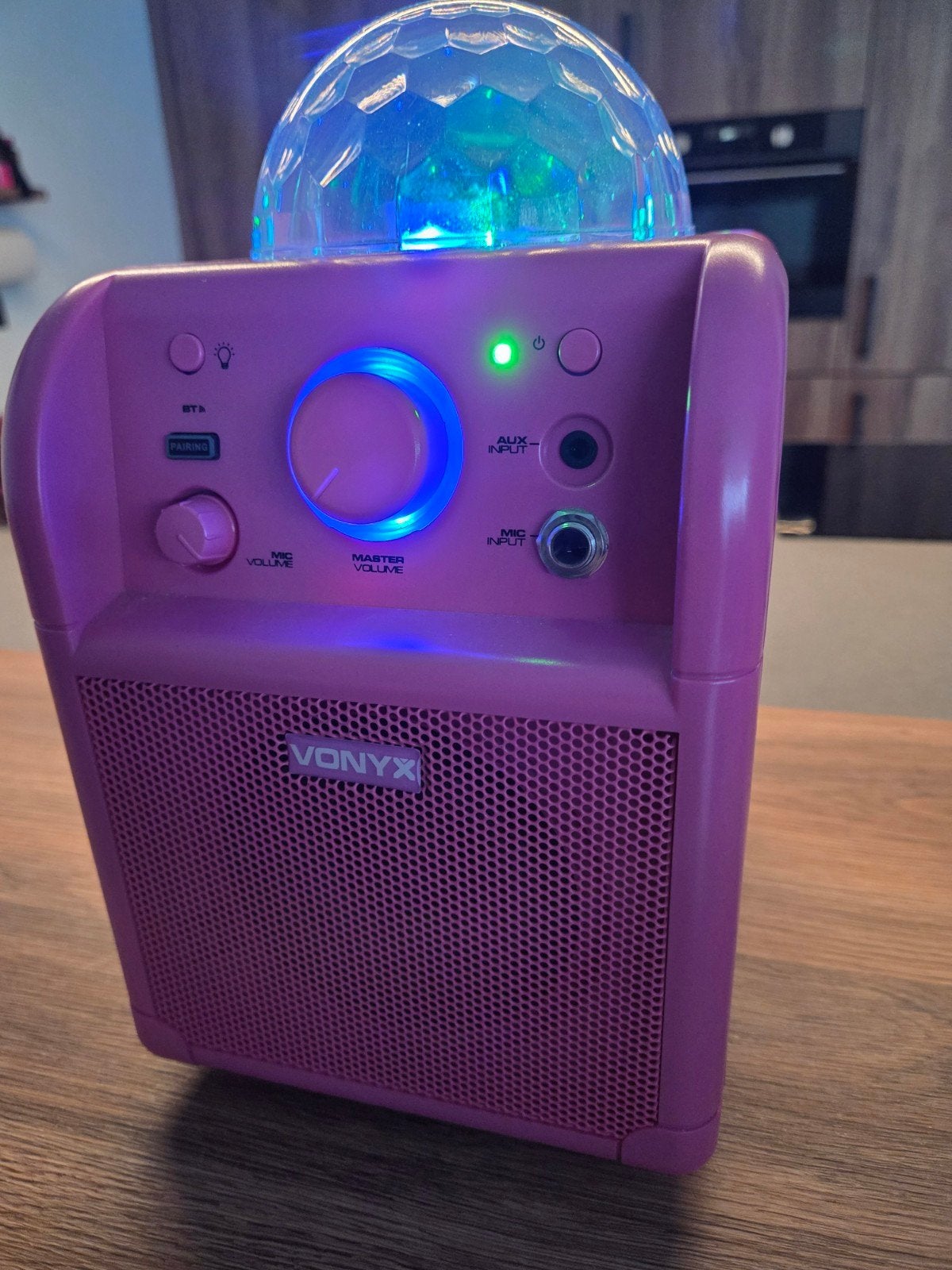 Vonyx SBS50 Party Karaoke Box met Disco Lichteffecten, Ophalen of Verzenden