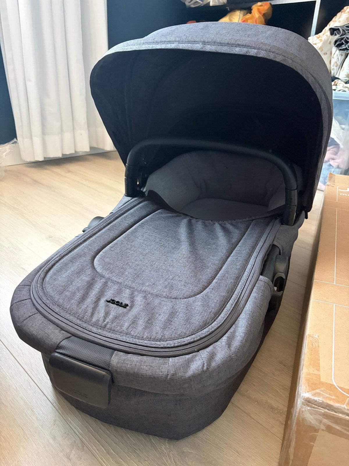 Joolz Aer(+) Reiswieg Antraciet - Geschikt voor Aer/Aer+, Ophalen of Verzenden, Zo goed als nieuw, Met reiswieg, Kinderwagen