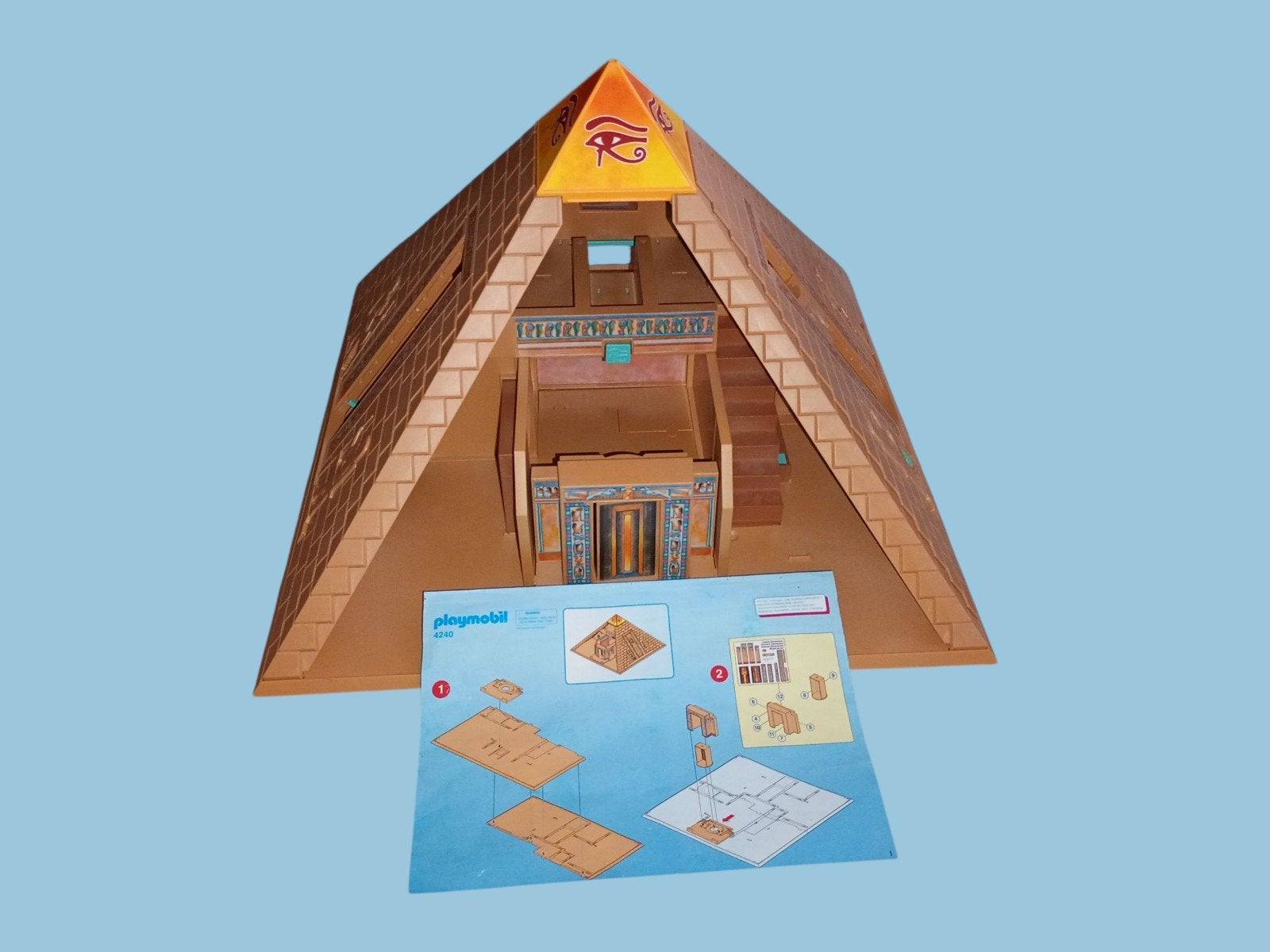 Playmobil piramide, Ophalen
