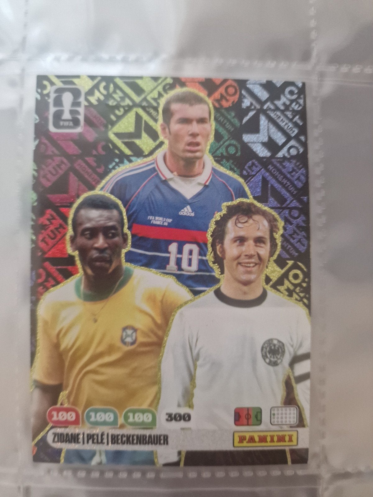 Voetbalkaarten Zidane Pelé Beckenbau, Verzamelen, Ophalen, Nieuw, Buitenlandse clubs, Spelerskaart
