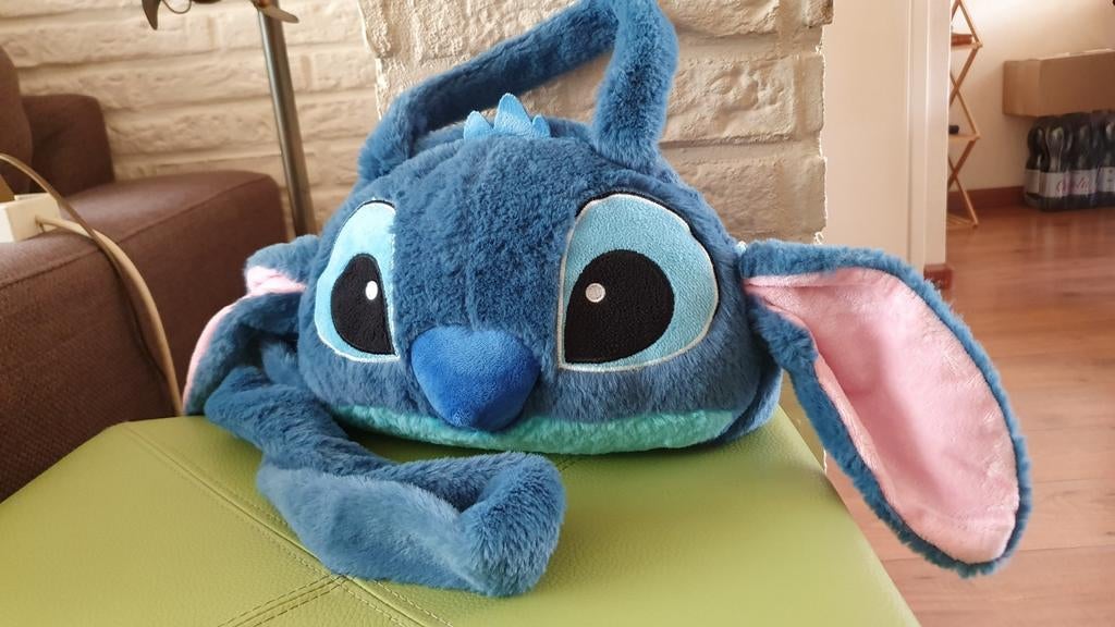 Stitch ( van Lilo& Stitch) tas. Pluchen tas., Ophalen of Verzenden, Zo goed als nieuw
