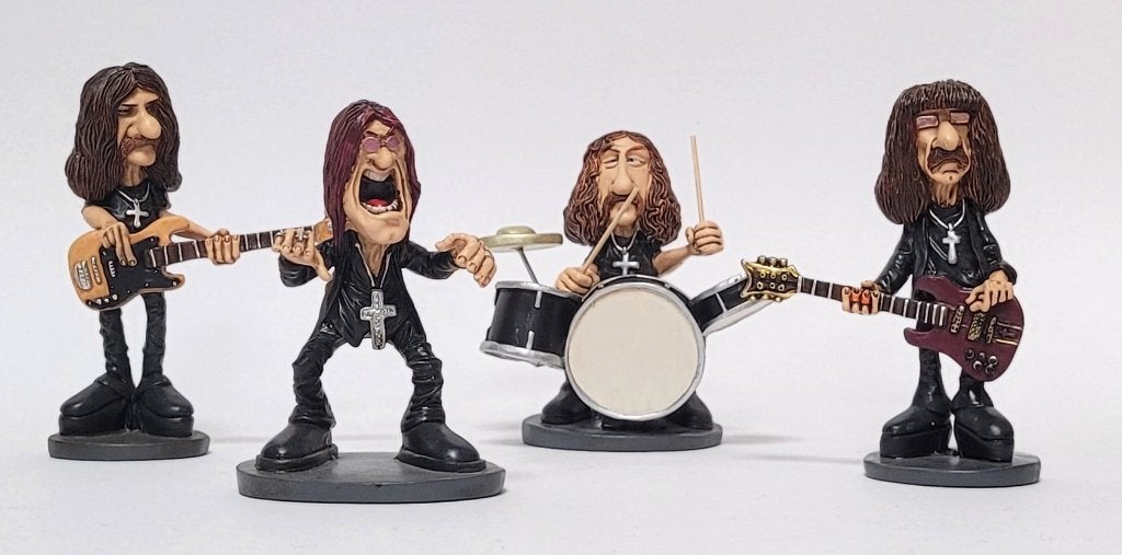 Ronnie James Dio Black Sabbath beeldje by Stratford deco, Info@deconoord.nl, Deco Noord, Nieuw, Ophalen of Verzenden