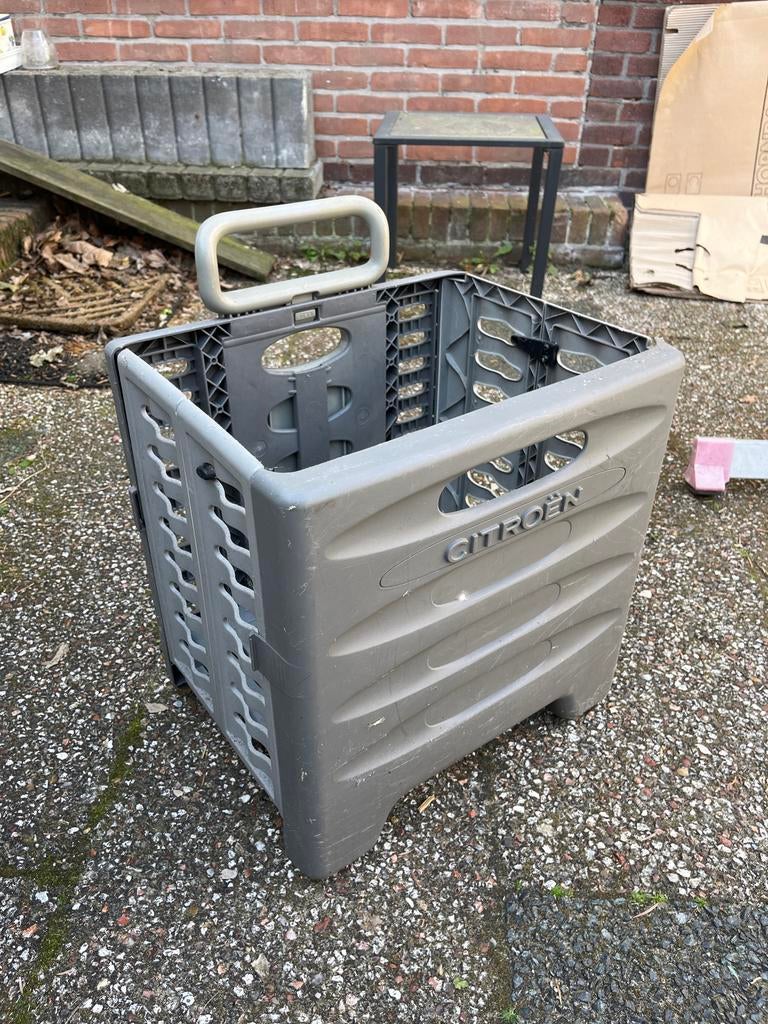 Citroën opvouwbare boodschappenmand, Ophalen of Verzenden, Gebruikt