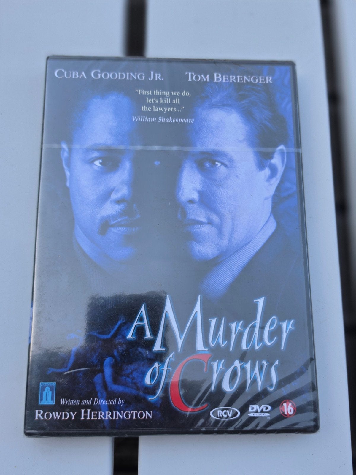 A Murder of Crows DVD - Cuba Gooding Jr. & Tom Berenger, Bonusmateriaal, Engels, Vanaf 16 jaar, Nederlands