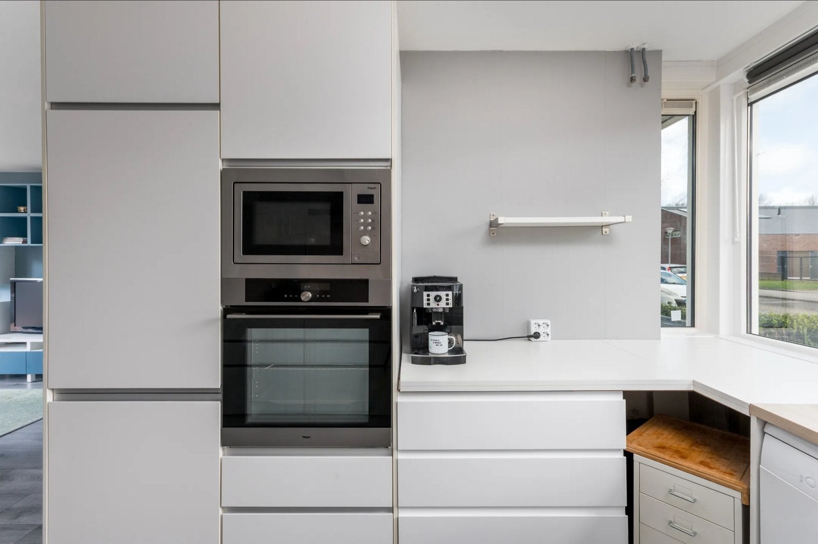 Pelgrim Inbouw Oven en Magnetron Combi, Ophalen, Gebruikt, Hete lucht, Pelgrim