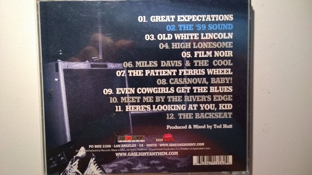 The Gaslight Anthem - The '59 Sound, Ophalen of Verzenden, Zo goed als nieuw, Poprock, Album