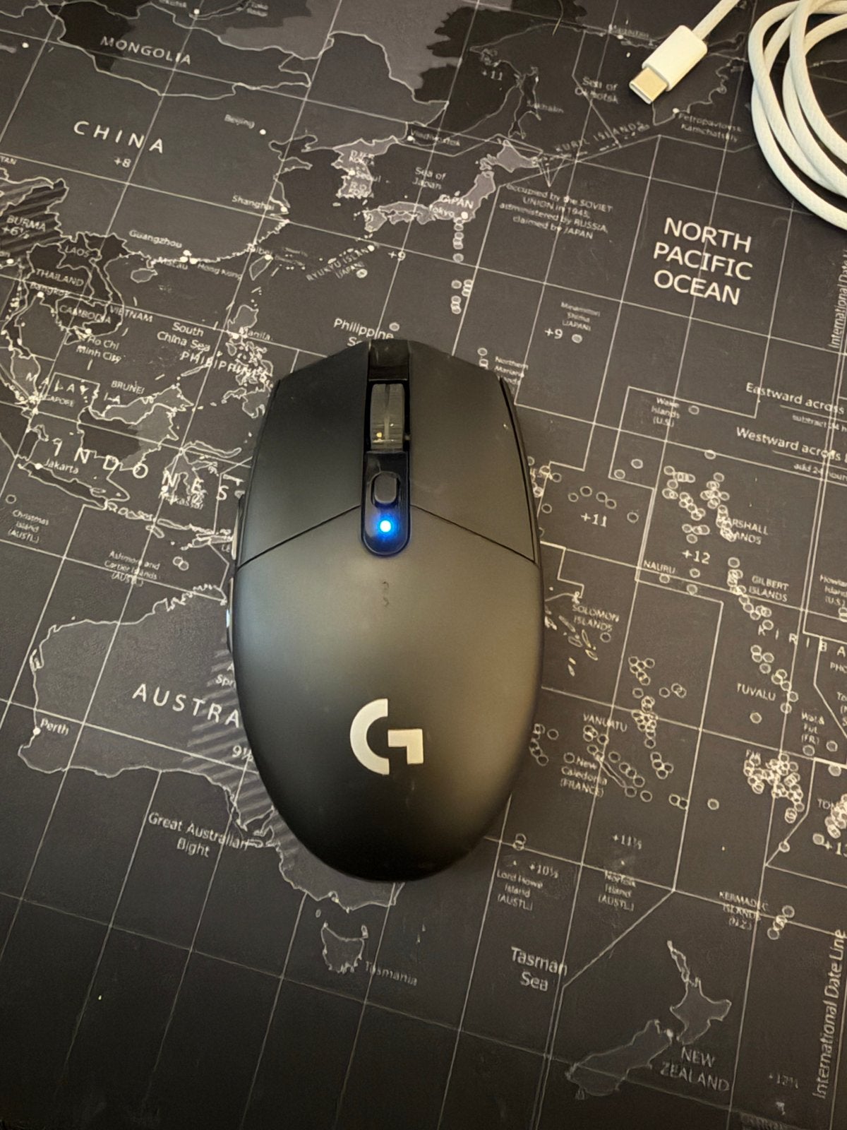 Logitech G305 LIGHTSPEED draadloze gamingmuis, Computers en Software, Muizen, Muis, Gebruikt, Gaming muis, Ophalen of Verzenden