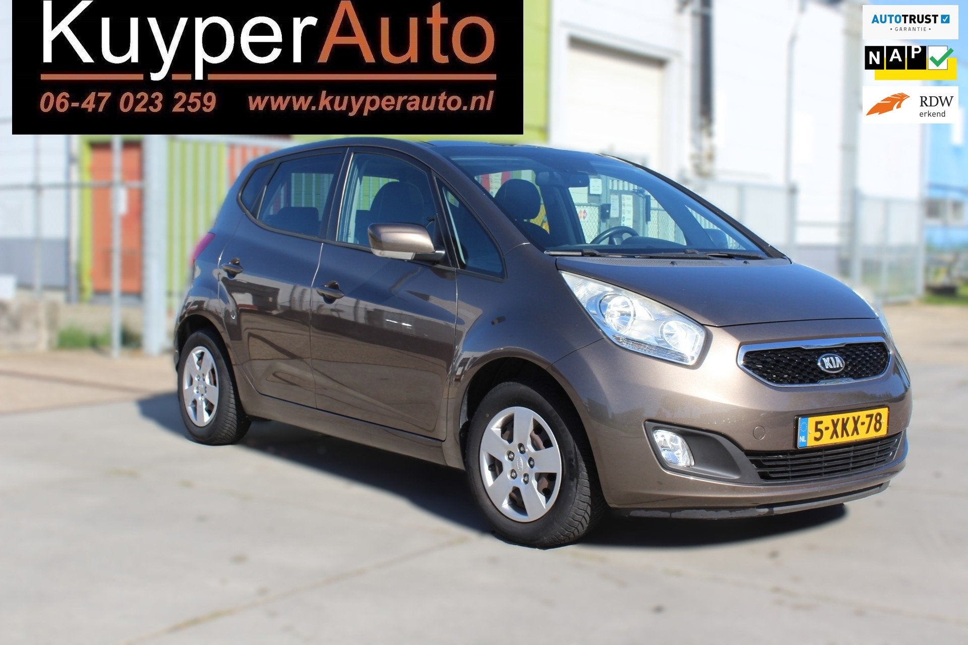 Kia Venga 1.6 CVVT First Edition 6 BAK PANO CAMERA GOED ONDE, Auto's, Voorwielaandrijving, Euro 5, 125 pk, Gebruikt