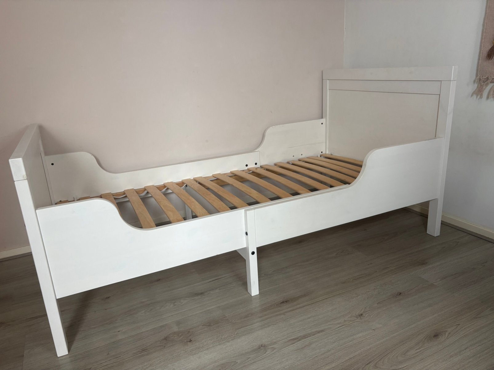 Kinderbed - meegroeibed SUNDVIK IKEA, Ophalen, Gebruikt, 160 tot 180 cm, 100 cm of meer