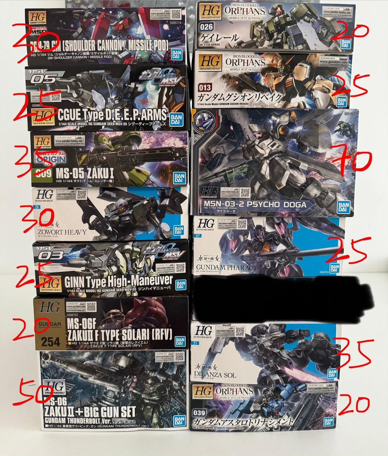 Bandai HG 1/144 scale gundam gunpla model kit, Ophalen of Verzenden, Nieuw, 1:50 of kleiner, Figuur of Figuren