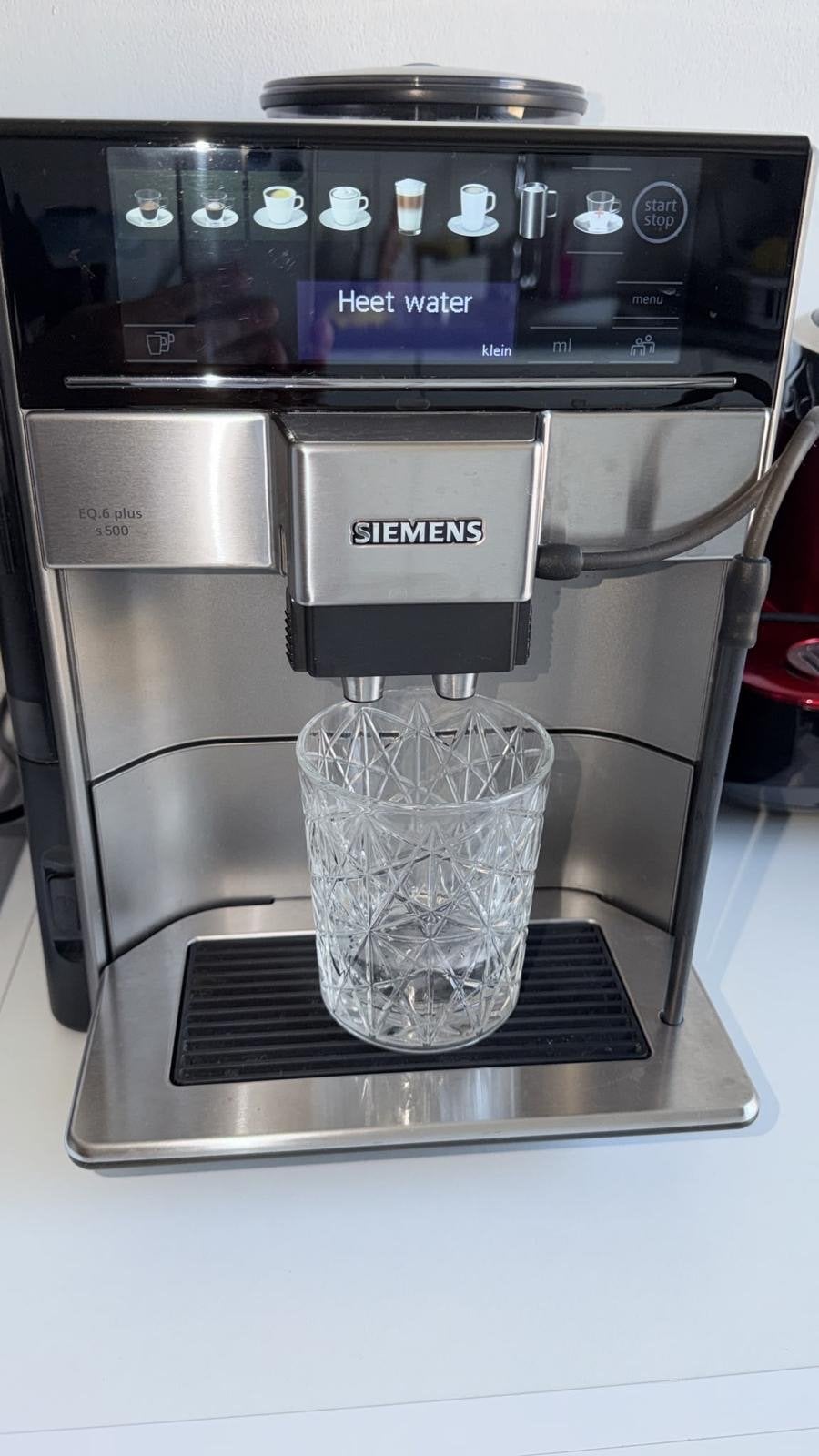 Siemens EQ.6 Plus S500, Ophalen, Afneembaar waterreservoir, Overige typen, Koffiemachine