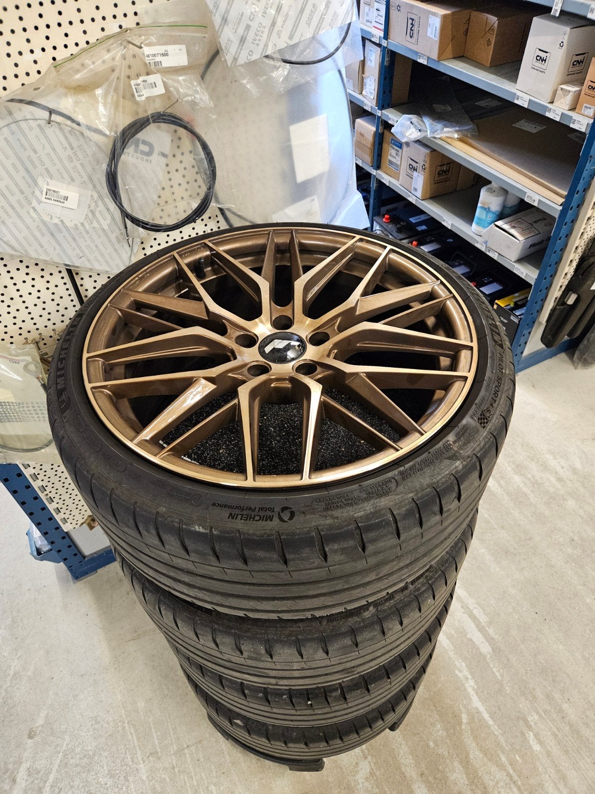 19 inch JR28 velgen + Michelin pilot sport 4 banden, Auto-onderdelen, Banden en Velgen, Banden en Velgen, Ophalen, 19 inch, Zomerbanden