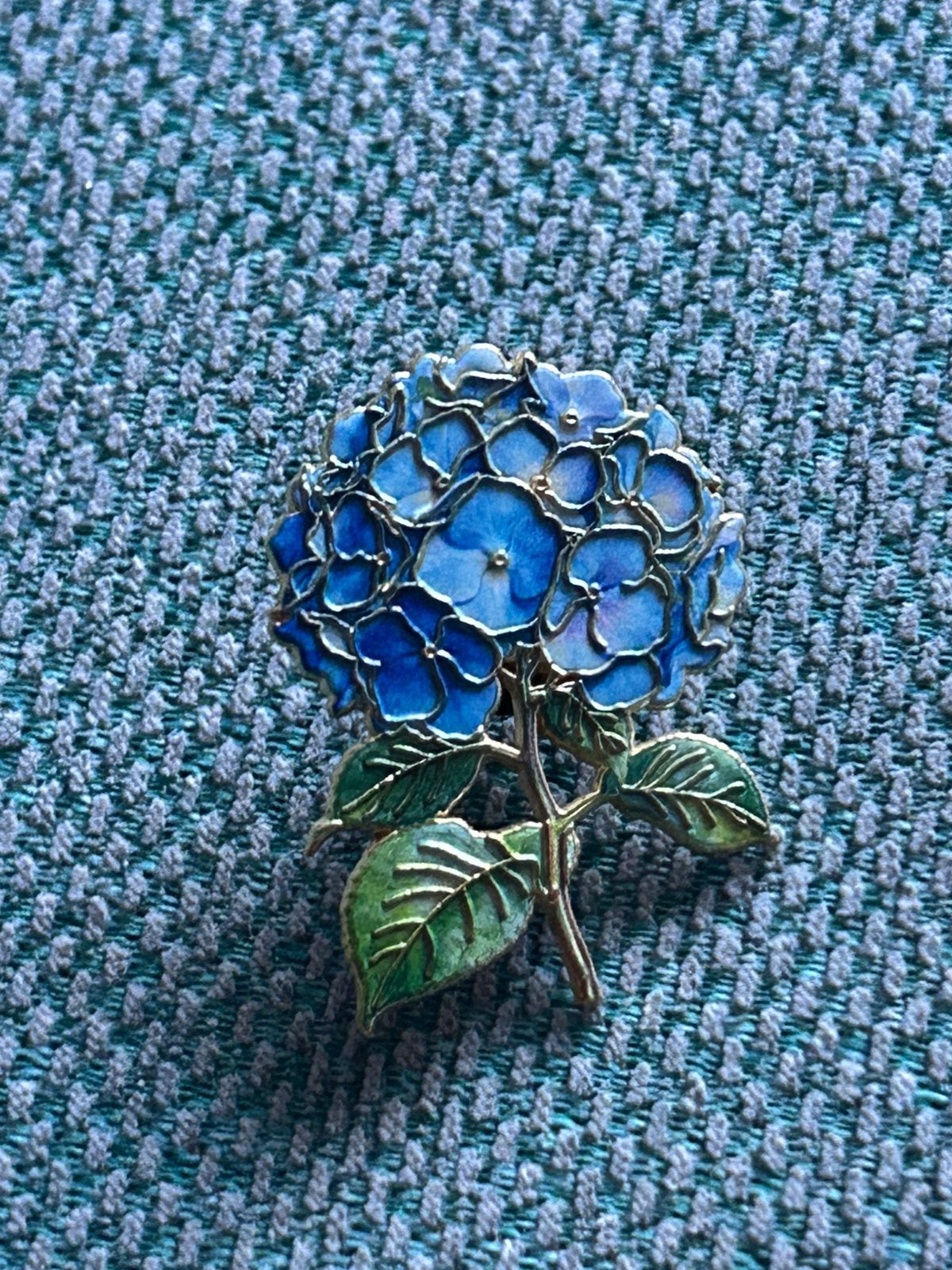 Pin hortensia, Ophalen of Verzenden, Nieuw, Minder dan 4 cm, Overige materialen