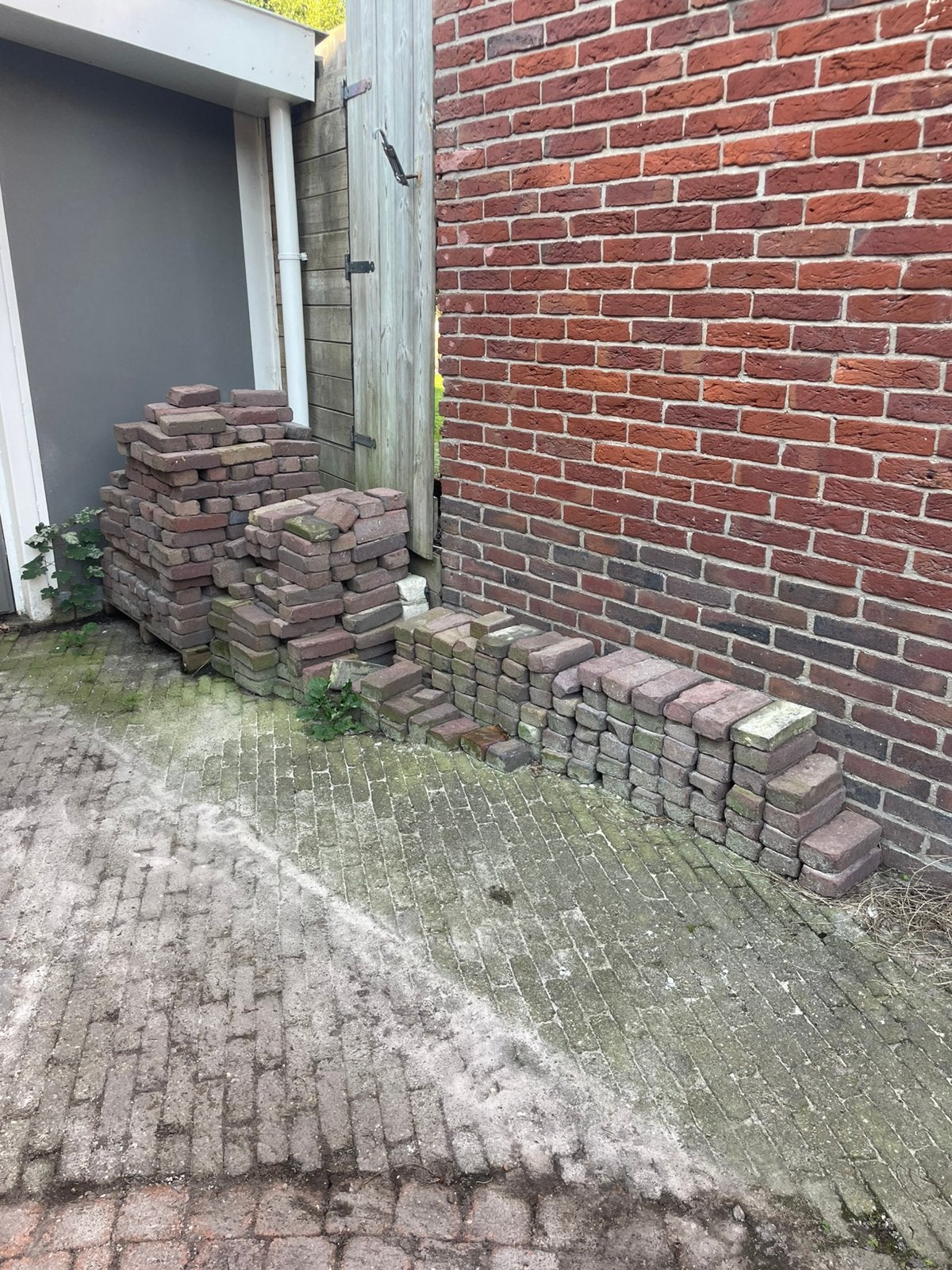 Partij bakstenen, Doe-het-zelf en Verbouw, Ophalen, Zo goed als nieuw