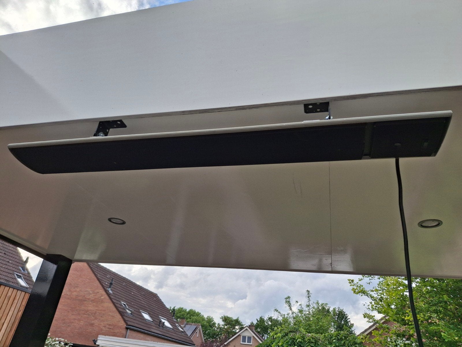 1800 Watt Terrasverwarmer, Tuin en Terras, Terrasverwarmers, Plafond, Gebruikt, Waterbestendig, Ophalen