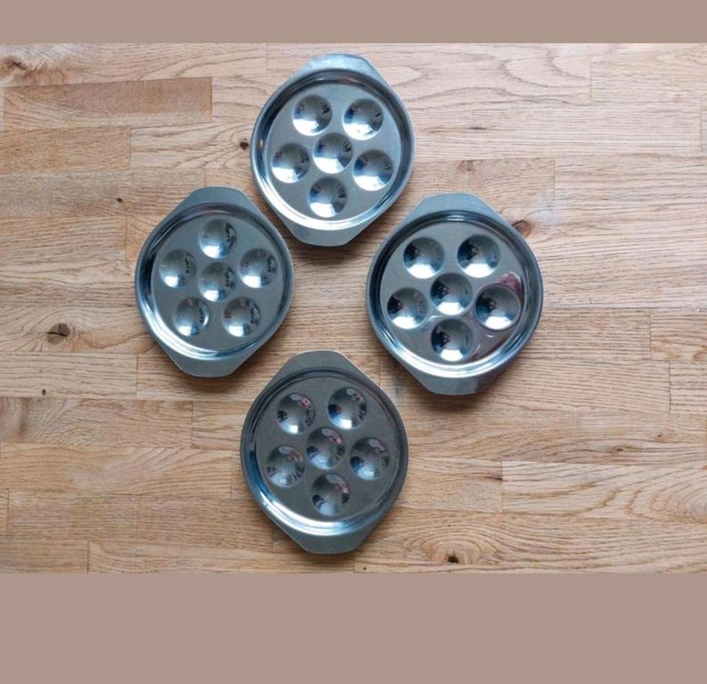 Escargots schaaltjes. 4 stuks, Ophalen of Verzenden