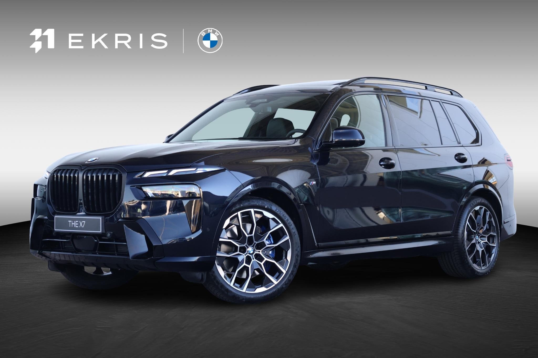 BMW X7 xDrive40i | M Sportpakket Pro | Comfort Pack | Exclus, Auto's, Automaat, Verwarming stoelen achter, 7 stoelen, Zwart