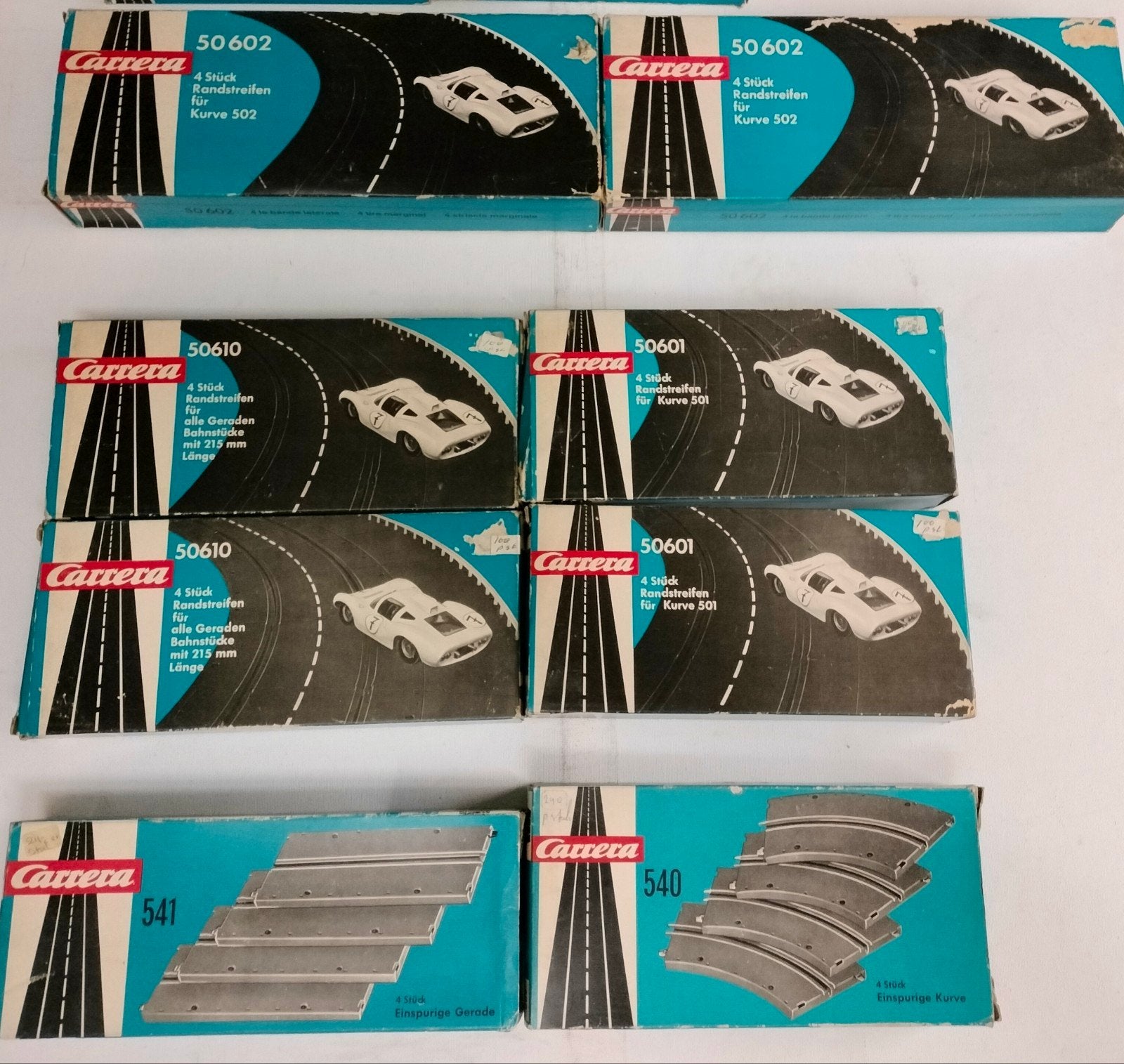 Carrera Universal racebaan slipranden slipstroken enkelspoor, Verzenden, Elektrisch, Carrera