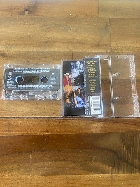 Cassettebandje Guns n' Roses, 1 bandje, Ophalen of Verzenden, Zo goed als nieuw, Origineel