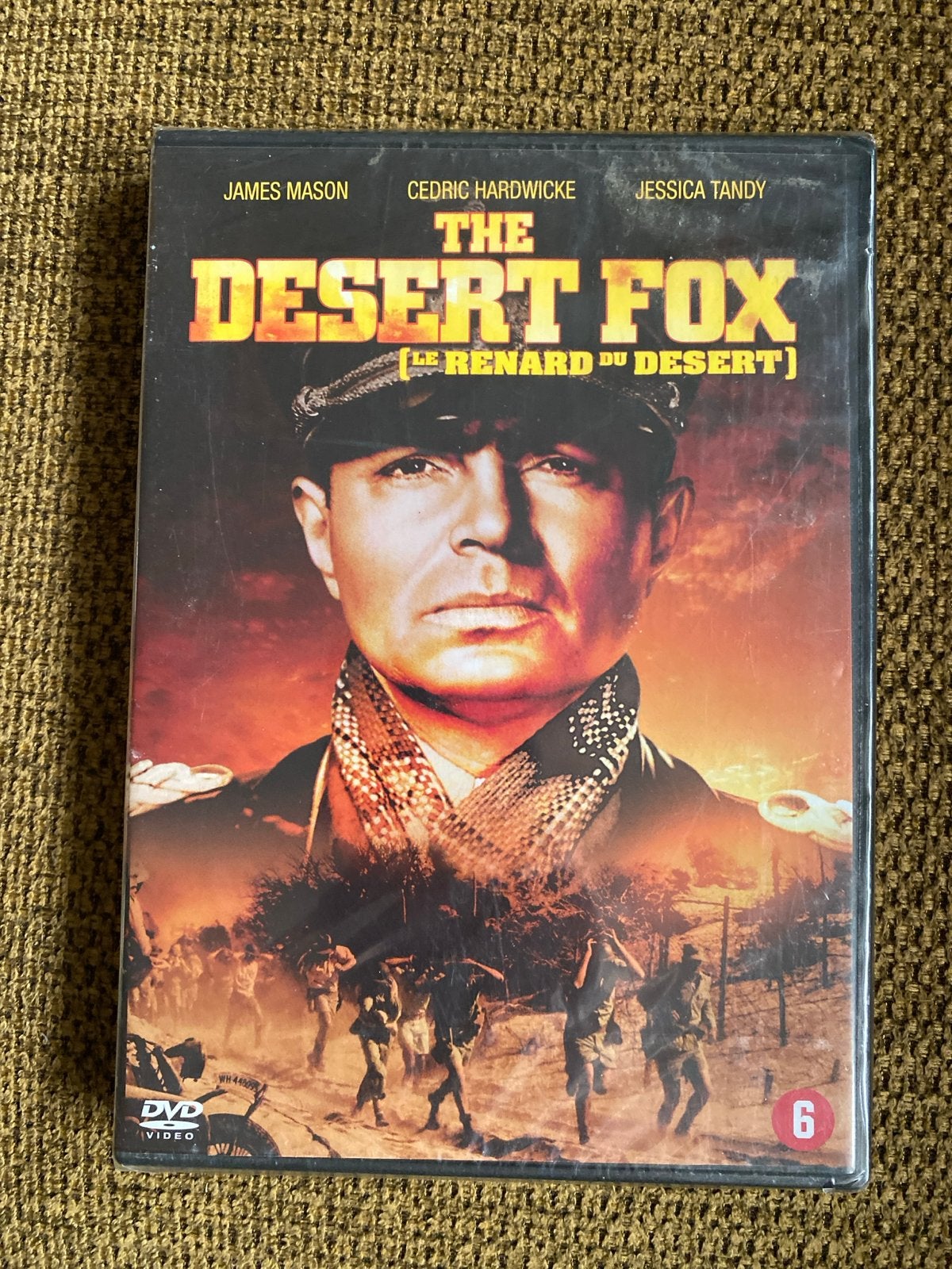 The Desert Fox - dvd nieuw!!, Engels, Nederlands, Ophalen of Verzenden, Vanaf 6 jaar