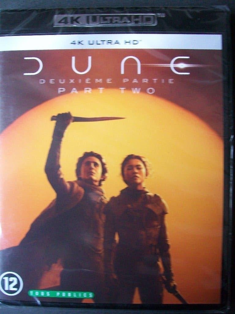 Blu-ray: Dune Part Two (4K Ultra HD Blu-ray) in seal (2024), Cd's en Dvd's, Avontuur, Engels, Verzenden, Nederlands