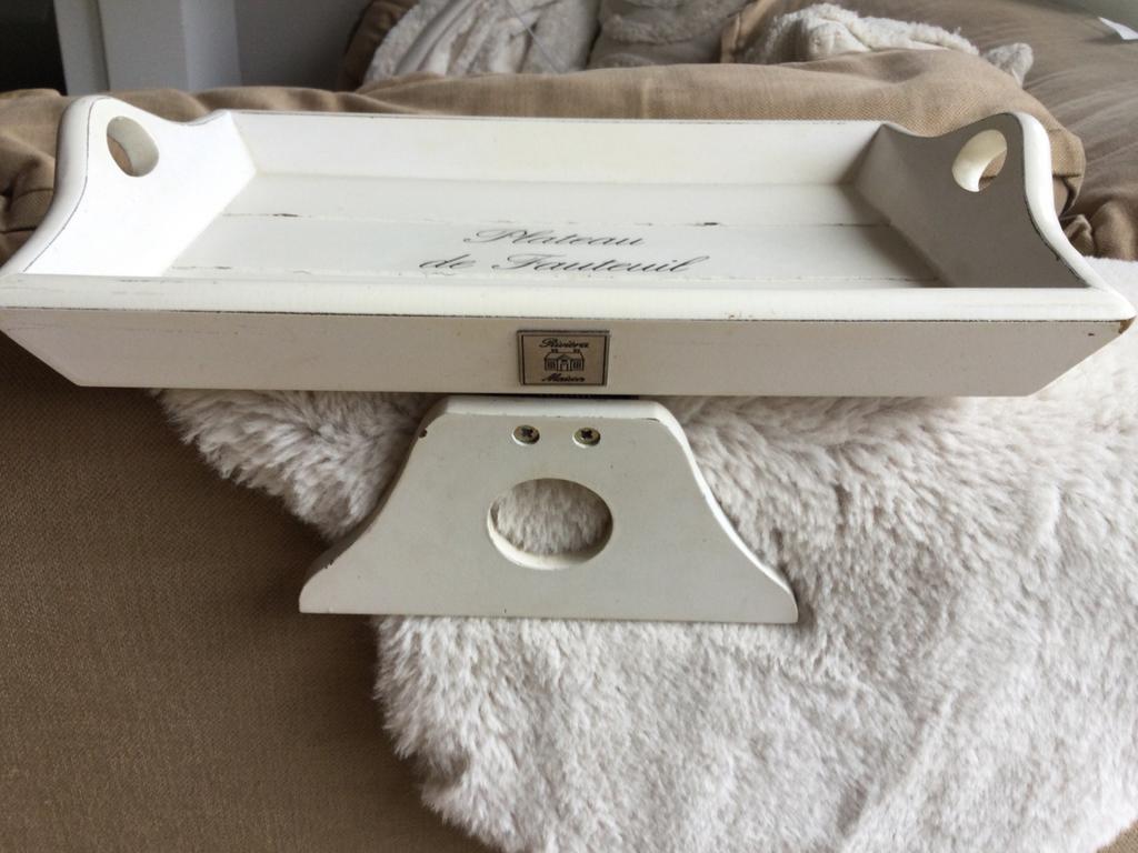 Riviera Maison dienblad met klemmen, Ophalen, Gebruikt