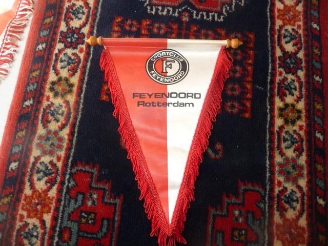 voetbal vaantjes sportclub feyenoord, Ophalen of Verzenden, Zo goed als nieuw, Feyenoord, Vaantje of Sjaal