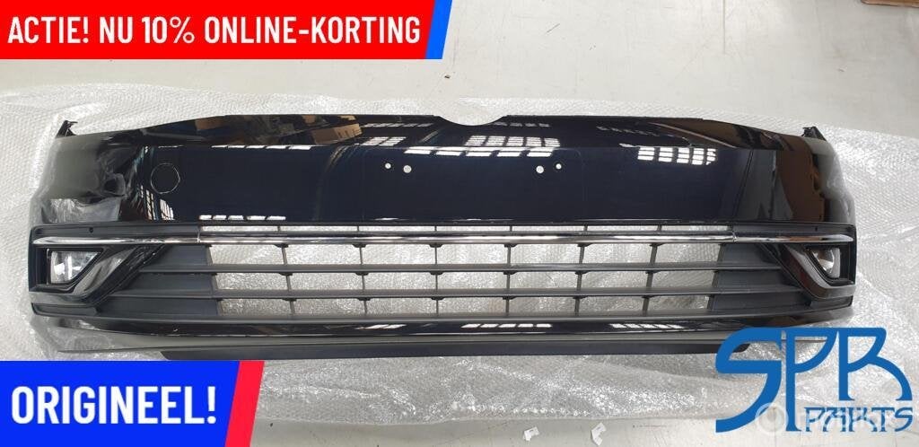 GOLF 7 7.5 FACELIFT HIGHLINE Voorbumper LC9X BUMPER COMPLEET, Auto-onderdelen, Carrosserie en Plaatwerk, Nieuw, Ophalen of Verzenden