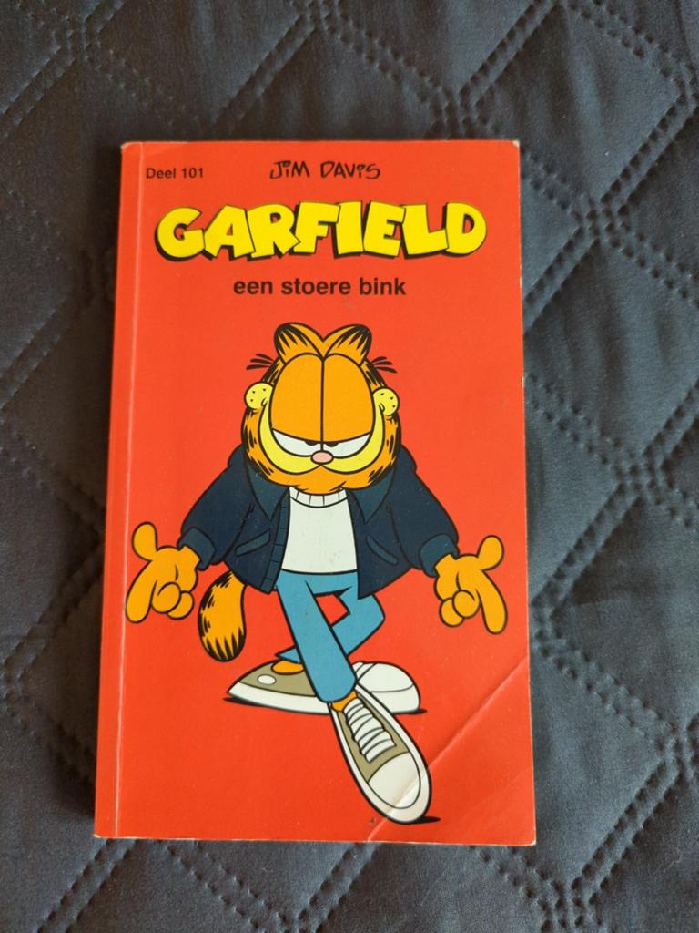 Garfield: Een Stoere Bink - Deel 101, Boeken, Eén stripboek, Ophalen, Gelezen, Jim Davis