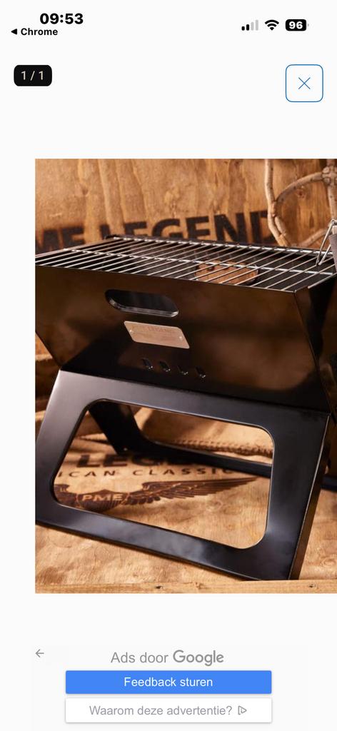 PME LEGEND tafel BBQ, Ophalen of Verzenden, Nieuw