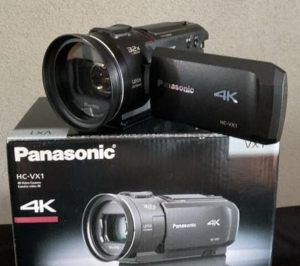 Panasonic HC-VX1EG-K 4K Camcorder met ND  UV FILTER, Audio, Tv en Foto, Ophalen, Full HD, Panasonic, 20x of meer