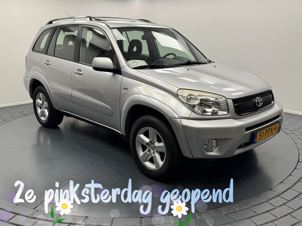 Toyota RAV4 2.0i-16V VVT-i Automaat-Airco-Afn.Trekhaak-Panor, Automaat, 1998 cc, Stof, Gebruikt