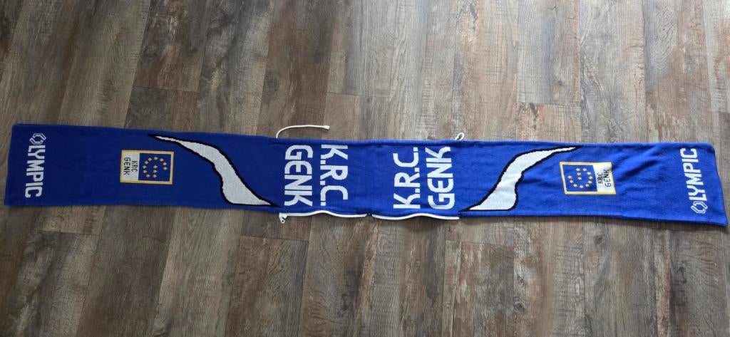 Sjaal KRC Genk, Ophalen of Verzenden, Zo goed als nieuw, Buitenlandse clubs, Vaantje of Sjaal