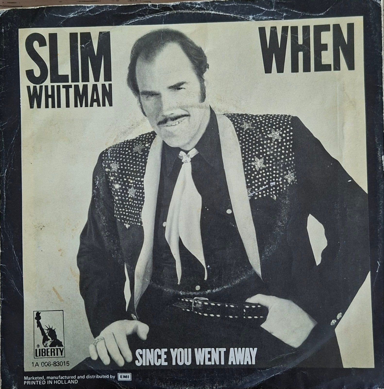 Slim Whitman - When (1980), Cd's en Dvd's, Fotohoes, Ophalen of Verzenden, Zo goed als nieuw, Pop
