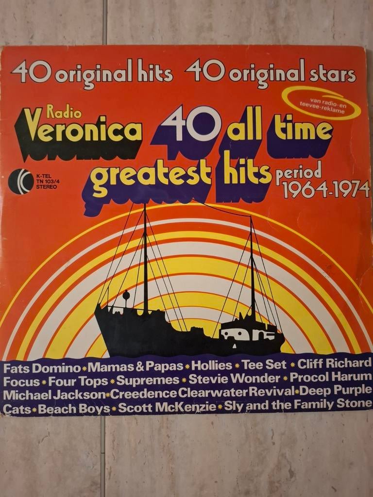 Dubbel LP van Veronica, Ophalen of Verzenden, Cd of Plaat