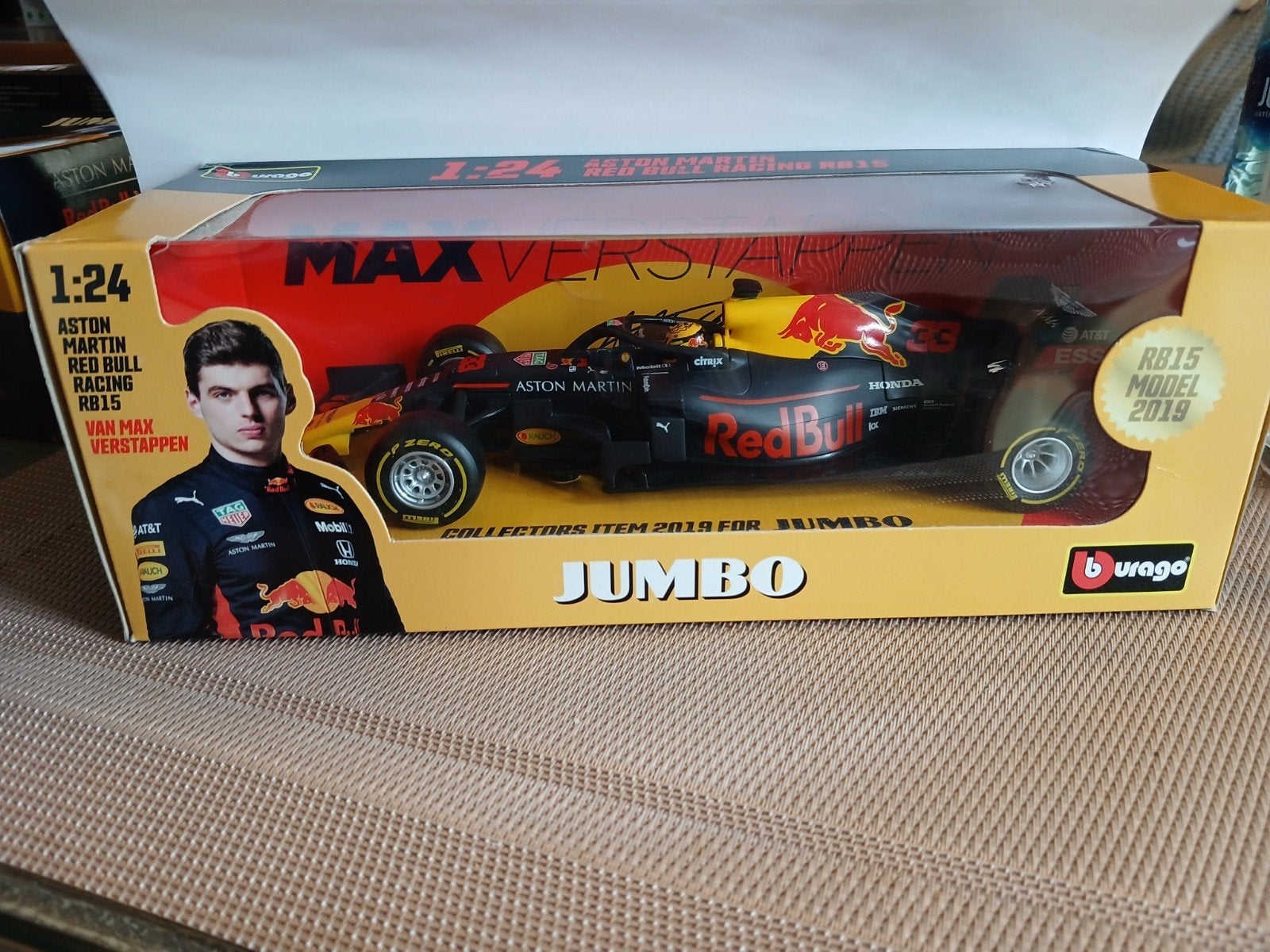 Max Verstappen RB15 Model 2019 - Jumbo Collectors Item, Ophalen of Verzenden, Nieuw, Auto