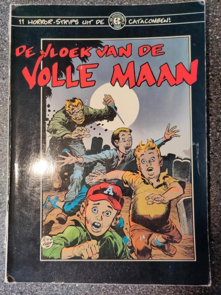 STRIPBOEK - DE VLOEK VAN DE VOLLE MAAN (1981), Boeken, Eén stripboek, Ophalen of Verzenden, Gelezen