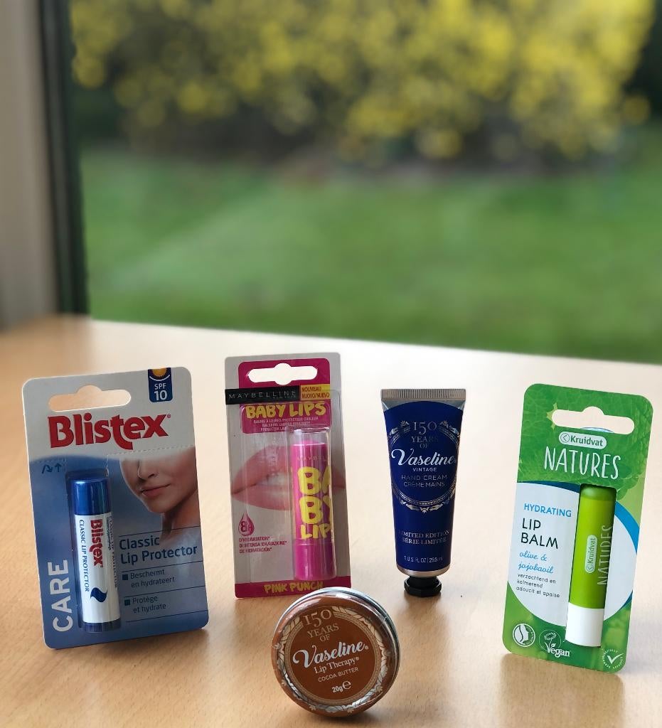 Lipproducten setje met o.a. Baby Lips, Sieraden, Tassen en Uiterlijk, Uiterlijk | Mondverzorging, Nieuw, Lipbalsem, Verzenden