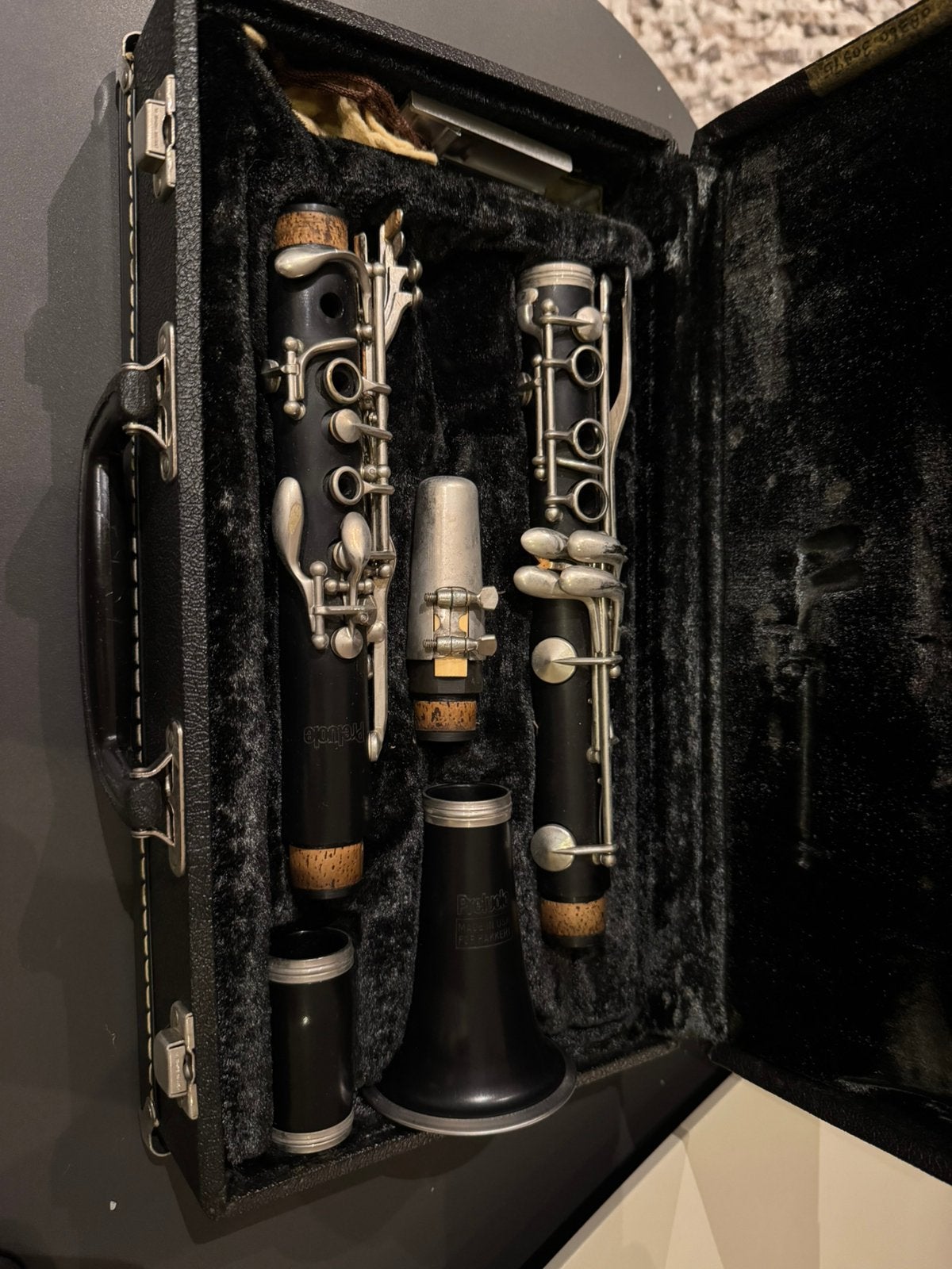 Klarinet merk Prelude van Hakkert Muziek, Muziek en Instrumenten, Kunststof, Gebruikt, Overige typen, Ophalen of Verzenden
