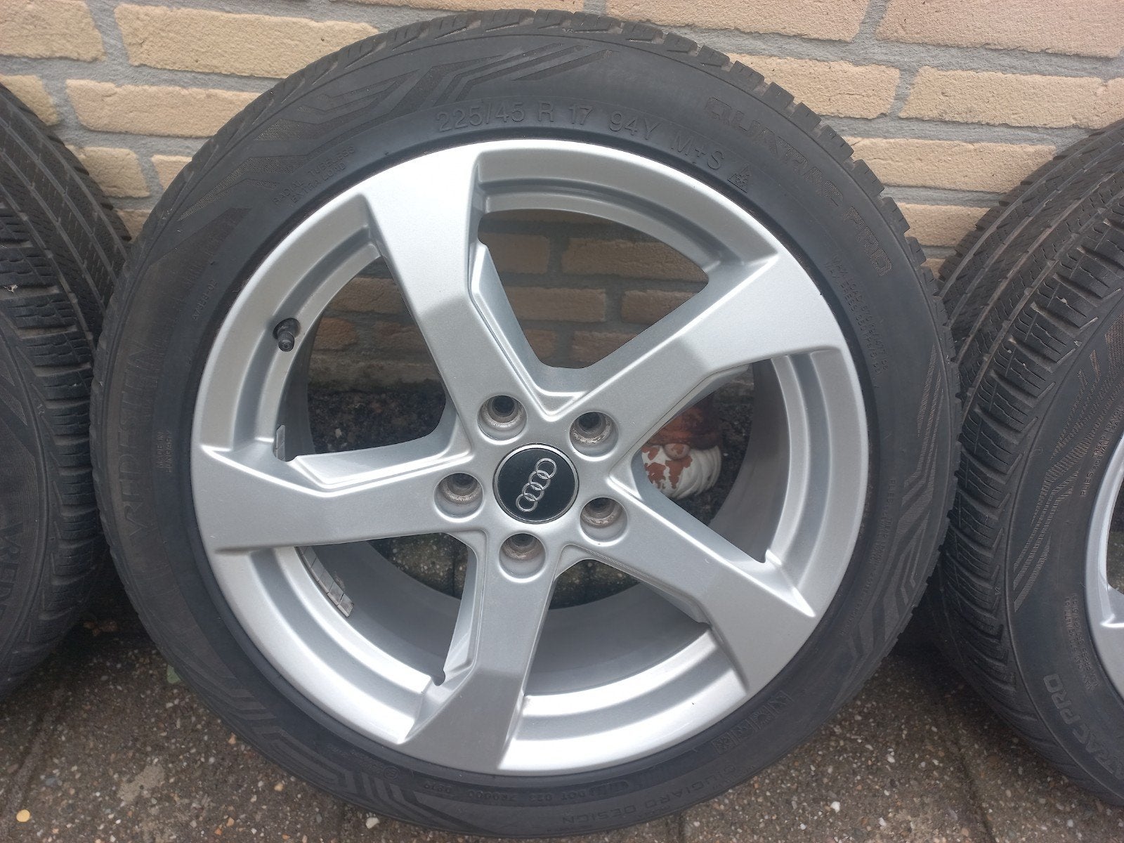 Audi a.3.velgen.17.inch, Ophalen