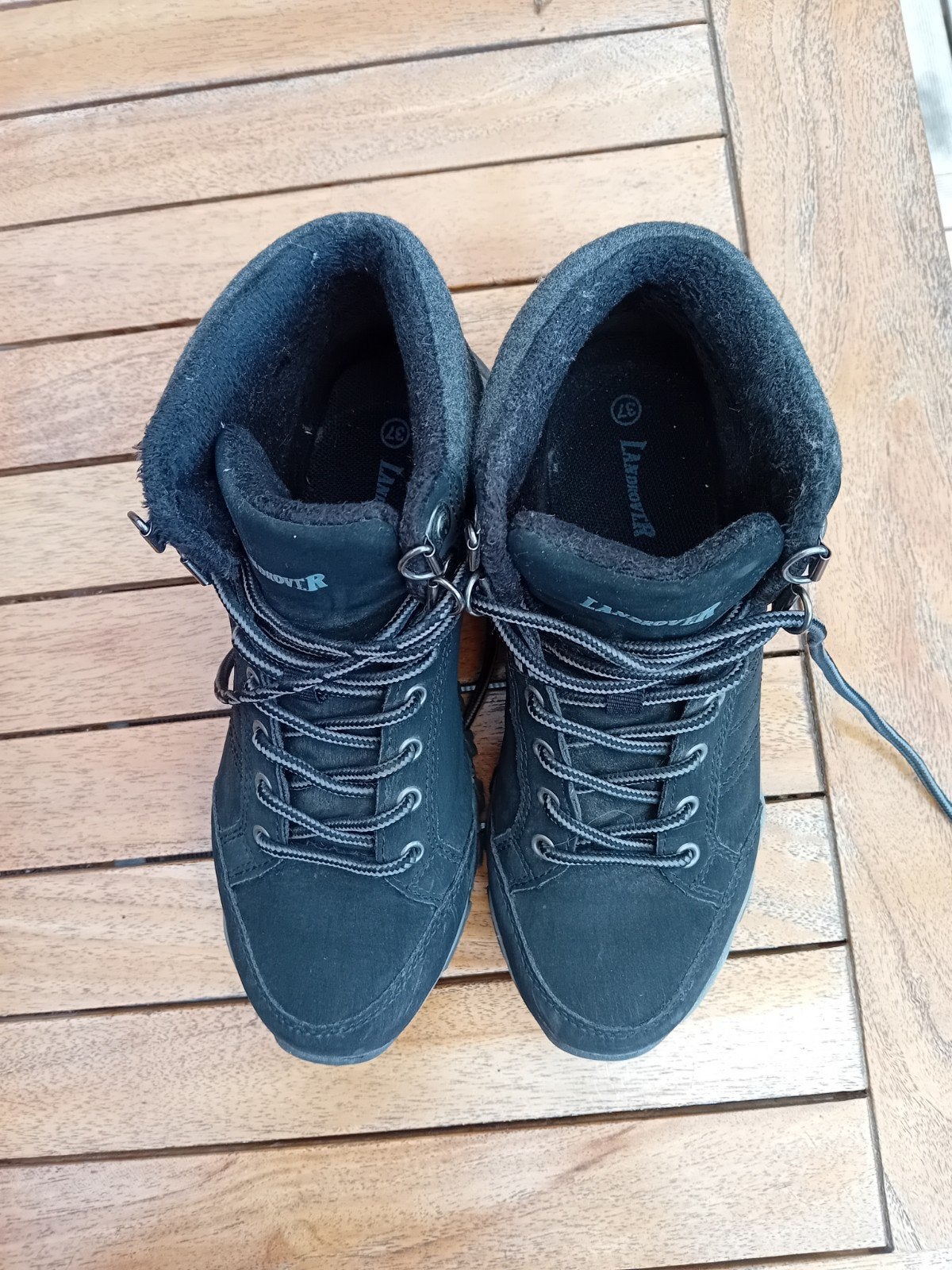 dames wandelschoenen, Zwart, Zo goed als nieuw, Landrover, Wandelschoenen