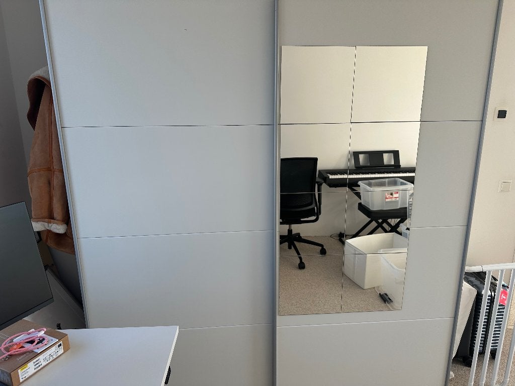 Kledingkast 180x197x60, Ophalen, Met deur(en), Gebruikt, 150 tot 200 cm