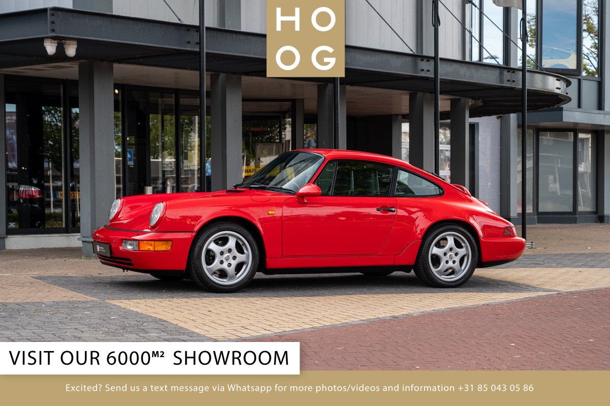 Porsche 911 964 Carrera 4 (bj 1993), Auto's, Porsche, Lederen bekleding, Gebruikt, Overige kleuren, 4 stoelen