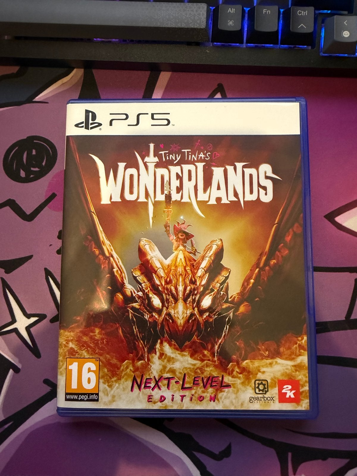 Tiny Tina's Wonderlands PS5 - Next-Level Edition, Online, 1 speler, Ophalen of Verzenden, Zo goed als nieuw