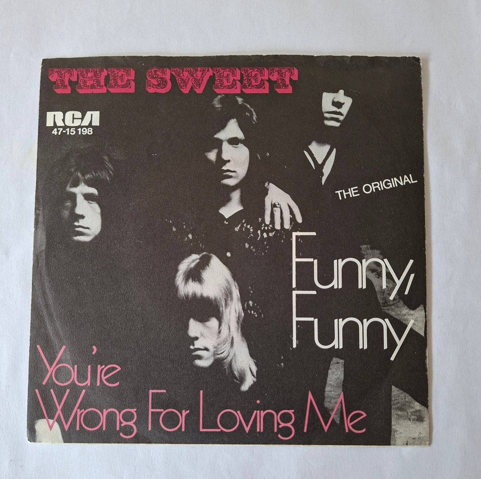 The Sweet           Funny Funny, Ophalen of Verzenden, Gebruikt, 7 inch, Pop