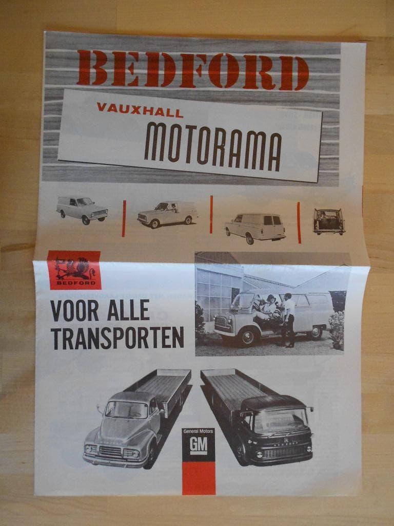 Bedford Brochure ca 1967 – HAV CALV TJ TK RSB VAS VAL, Ophalen of Verzenden, Overige merken, Bedford, Gelezen