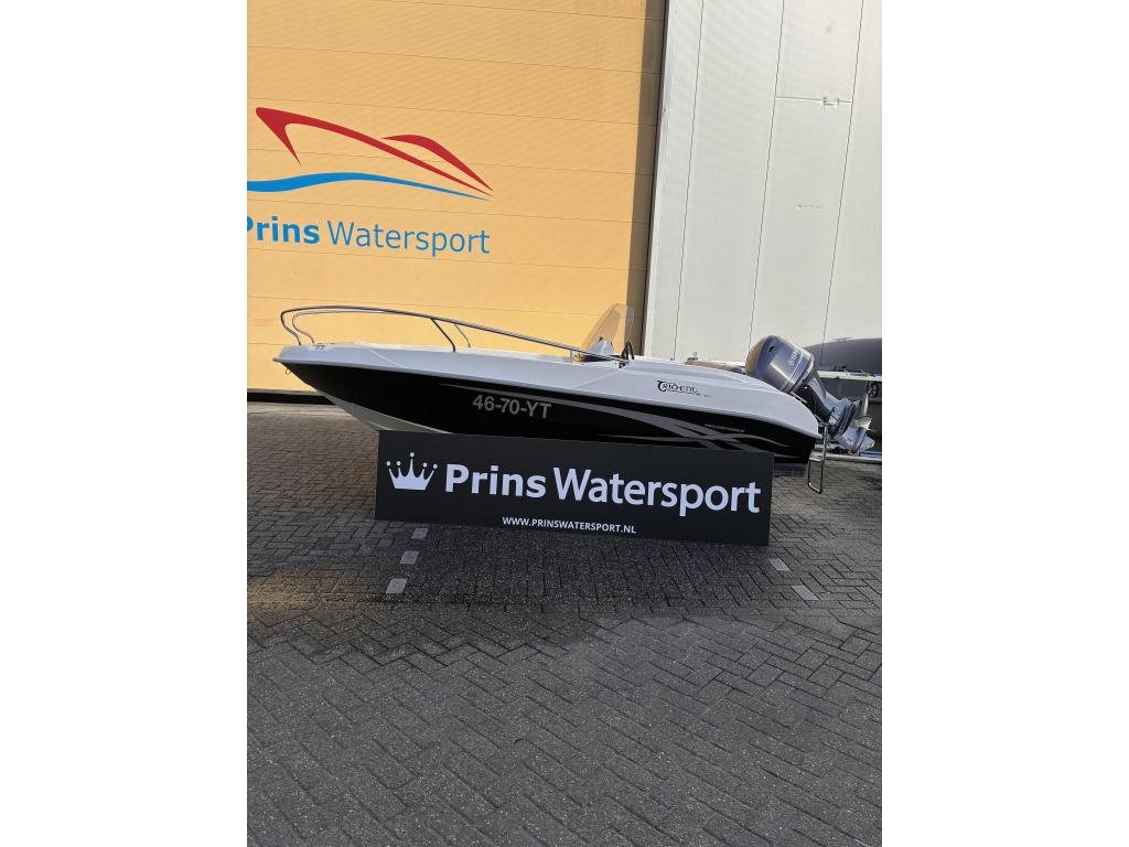 Tridente 465 + Yamaha 60PK, Watersport en Boten, Gebruikt, 5 m, 50 tot 70 pk, Polyester