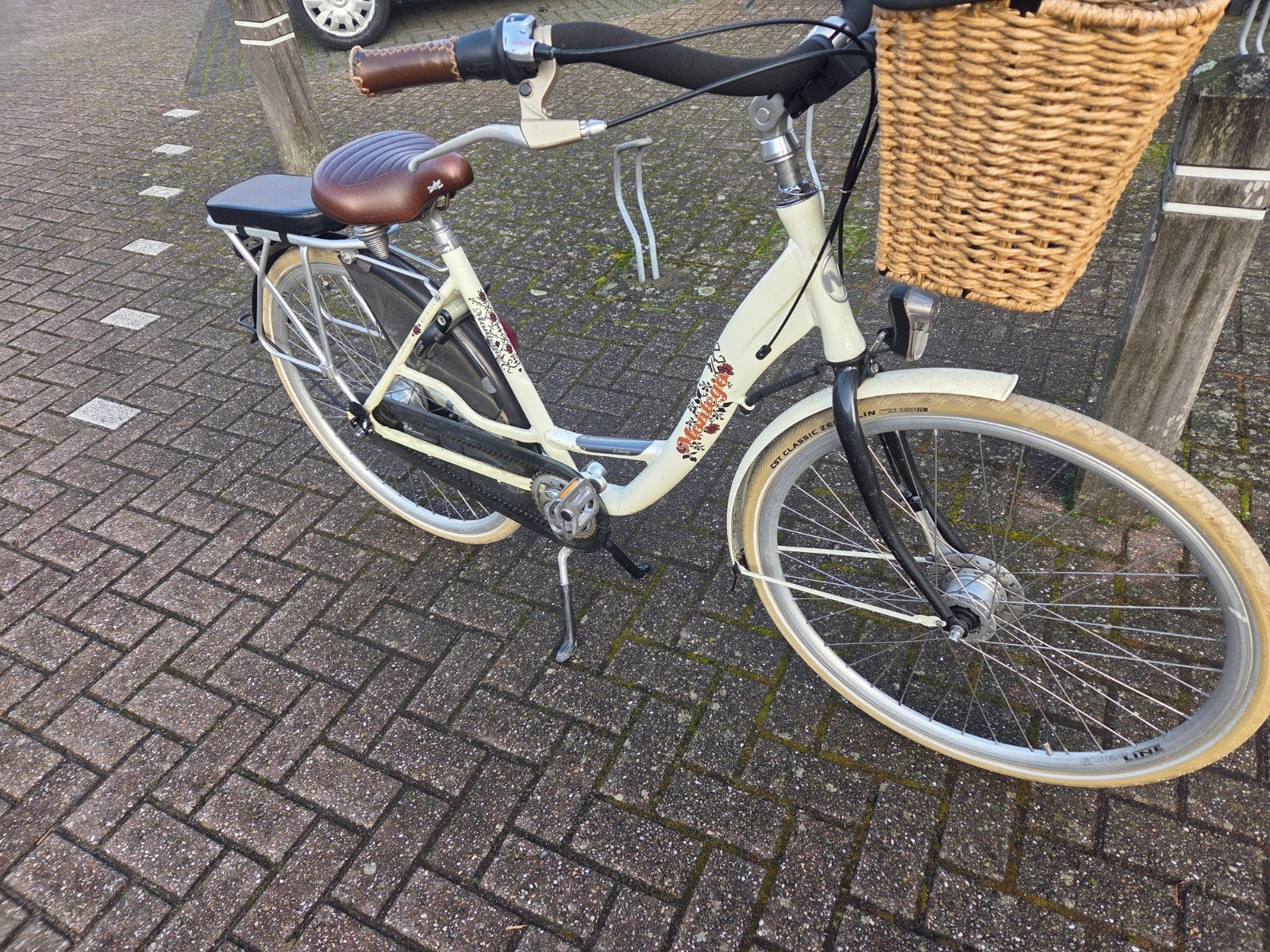 Montego mamafiets, Fietsen en Brommers, Fietsen | Dames | Moederfietsen, Ophalen, 1 zitje, Gebruikt, Overige merken
