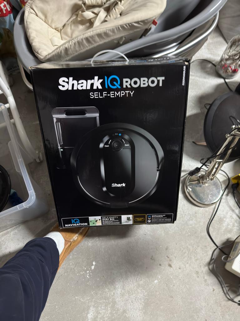 Shark IQ Robot Stofzuiger - Zelflegend met IQ Navigatie, Ophalen, Overige merken, Automatisch legen, Nieuw