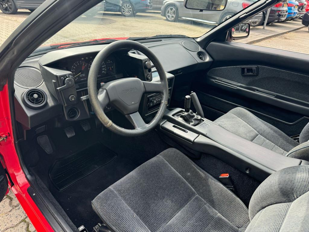 Toyota MR2 1.6 TC 16V Targa (bj 1990), Auto's, Zwart, Origineel Nederlands, Bedrijf, Handgeschakeld